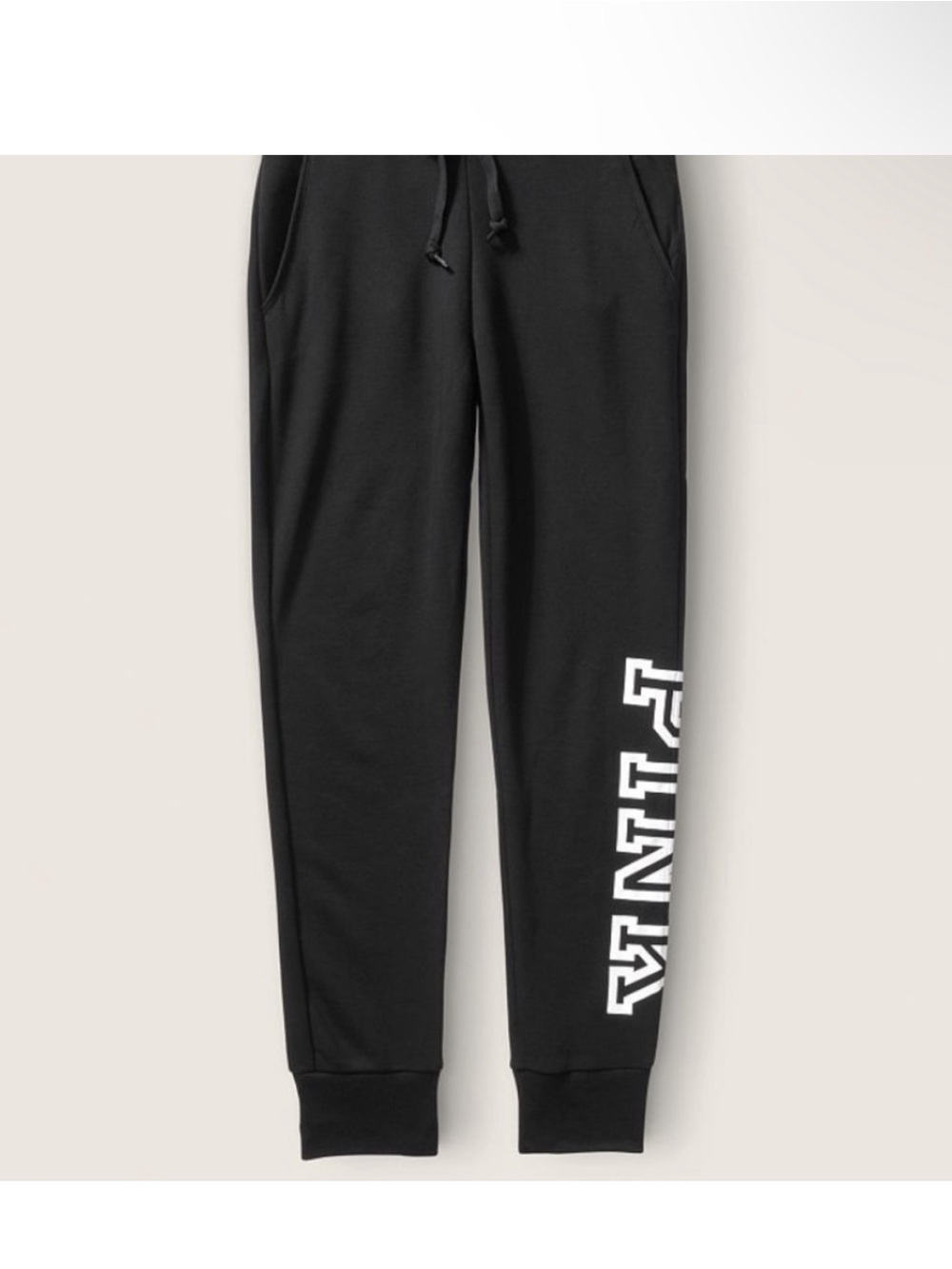 pink black everyday lounge jogger pants